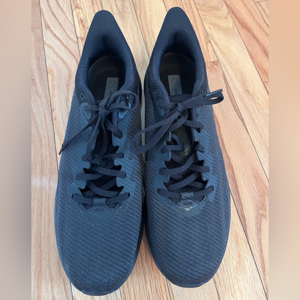 Hoka Men's Black One One Solimar Perfect Condition Size 12 Running Shoe - Picture 5 of 11